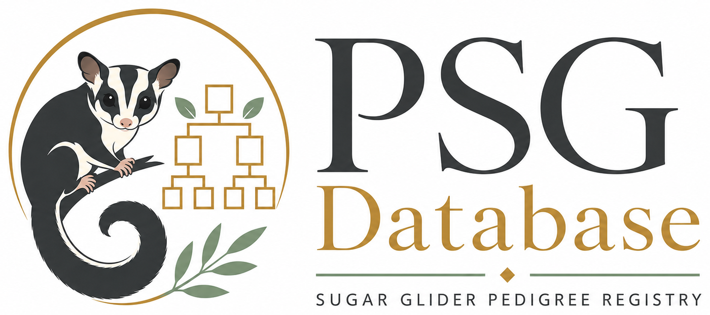 PSG Database — Sugar Glider Pedigree Registry